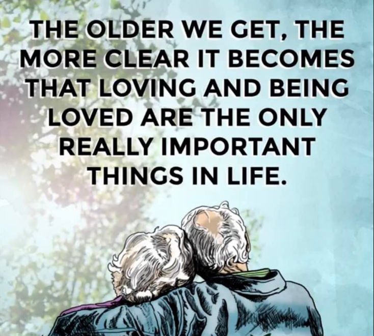 The Clarity We Get As We're Getting Older Connie Hertz